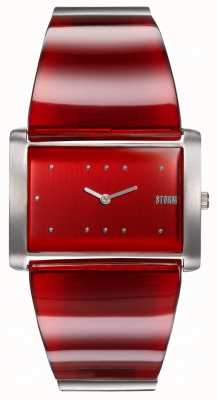 STORM Trexa Red | Red/Silver Stainless Steel Bracelet | Red Dial 47473/R