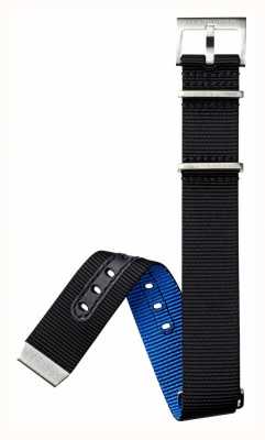 Hamilton Straps Black Blue NATO 20mm - Khaki Navy Strap Only h694823101