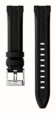 Hamilton Straps Black Rubber 20mm - Khaki Navy Strap Only H690823103