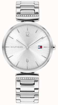 Tommy Hilfiger | Women's | Aria | Stainless Steel Silver Bracelet | Silver Dial | 1782273