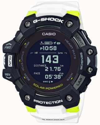 Casio G-SHOCK | G-SQUAD | Heart Rate Monitor | Bluetooth | White | GBD-H1000-1A7ER