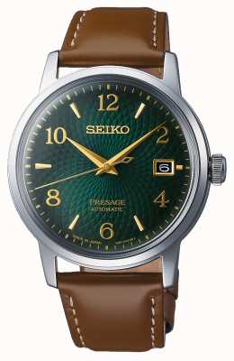 Seiko Presage | Automatic | Green dial | Mojito | Date | Golden SRPE45J1