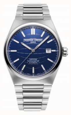 Frederique Constant Highlife Automatic COSC Certified Chronometer (41mm) Blue Dial / Stainless Steel FC-303N4NH6B