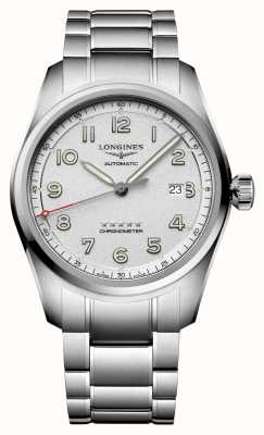 LONGINES Spirit 42mm Automatic Stainless Steel Silver Dial L38114736