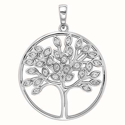 James Moore TH Smaller Silver Tree Of Life Pendant G61016