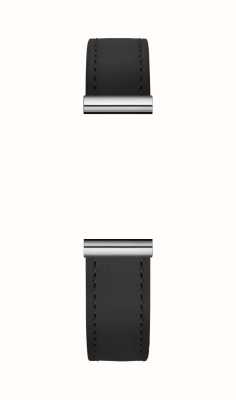 Herbelin Antarès Interchangeable Watch Strap - Black Leather / Stainless Steel - Strap Only BRAC.17048.23/A