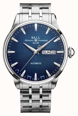 Ball Watch Company Trainmaster Eternity | Stainless Steel Bracelet | Blue Dial NM2080D-S1J-BE