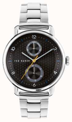 Ted Baker | Men's | Brixam | Stainless Steel Bracelet | Black Dial | BKPBXF009