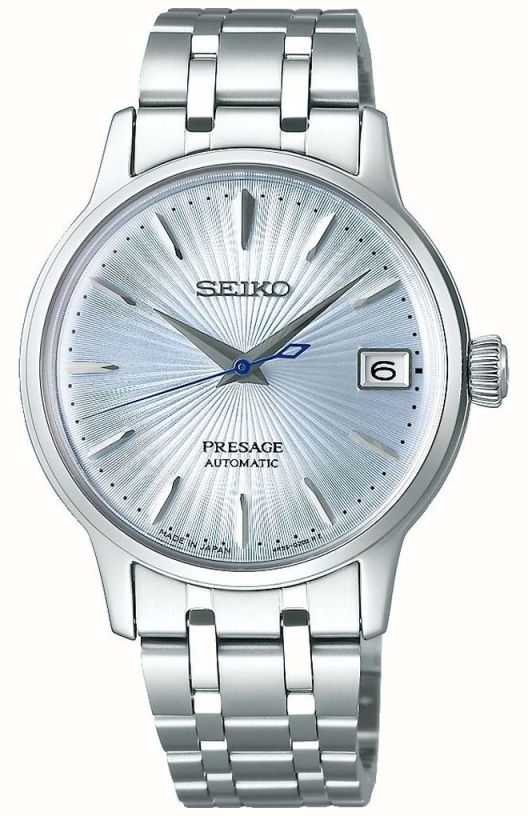 Seiko | Presage | Women's | Stainless Steel Bracelet | Blue Dial | SRP841J1  - First Class Watches™