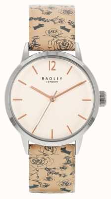 Radley | Women's | Beige Pattern Leather Strap | White Dial | RY21245A