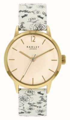 Radley Women's Cream Pattern Leather Strap | Cream Dial RY21248A