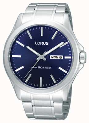 Lorus Men's | Blue Dial | Stainless Steel Bracelet RXN65CX9