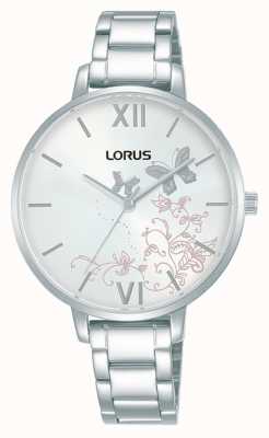 Lorus Women's | White Sunray Dial | Stainless Steel Bracelet RG201TX9