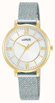 Lorus Women's | White Dial | Stainless Steel Mesh Bracelet RG220TX9