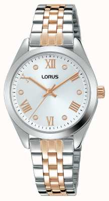 Lorus Women's | Silver Dial | Two Tone Stainless Steel Bracelet RG255SX9