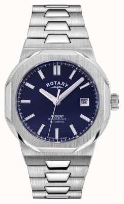 Rotary Men's | Regent | Automatic | Blue Dial | Stainless Steel Bracelet GB05410/05