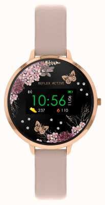 Reflex Active Series 03 Multi-Function Smartwatch (38mm) Digital Dial / Nude Faux Leather RA03-2014