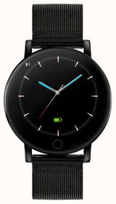 Reflex Active Series 5 Smart Watch | HR Monitor | Colour Touch Screen |black IP Steel Mesh RA05-4024