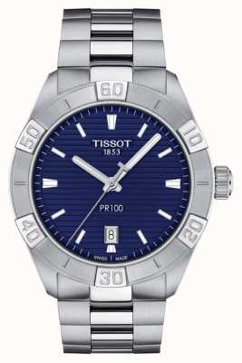 Tissot PR100 Sport | Blue Dial | Stainless Steel Bracelet T1016101104100