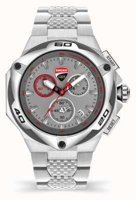 Ducati DT002 | Chronograph | Grey Dial | Stainless Steel Bracelet DTWGI2019008