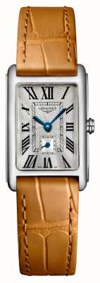 LONGINES DolceVita Women's Brown Leather Strap L52554714