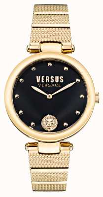 Versus Versace Versus Los Feliz Gold-Plated Steel Watch VSP1G0621
