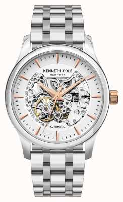 Kenneth Cole Automatic | Silver Dial | Stainless Steel Bracelet KC10027198A