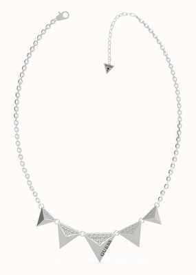 Guess Guess Explosion | Multi Triangles Silver Necklace UBN70059