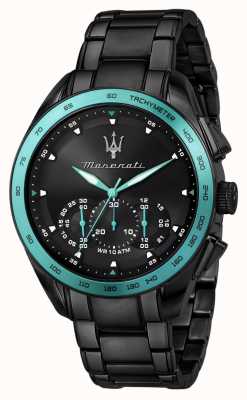 Maserati Traguardo Aqua Edition Black Plated Watch R8873644002