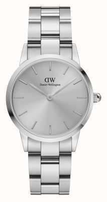 Daniel Wellington Iconic Link Uni-Tone (28mm) Silver Dial / Stainless Steel DW00100402