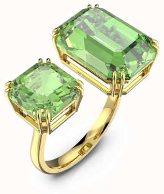 Swarovski Millenia Green Octagon Crystal Ring 5619630