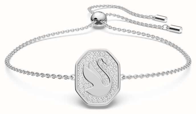 Swarovski Signum Swan White Crystal Adjustable Bracelet 5621099