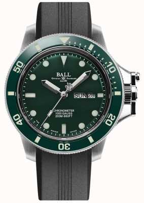 Ball Watch Company Engineer Hydrocarbon Original (43mm) Green Dial Rubber Strap DM2218B-P2CJ-GR