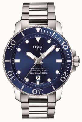 Tissot Seastar 1000 Powermatic 80 Blue Dial T1204071104103