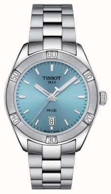Tissot PR100 Lady Sport Chic | Blue Dial | Stainless Steel Bracelet T1019101135100