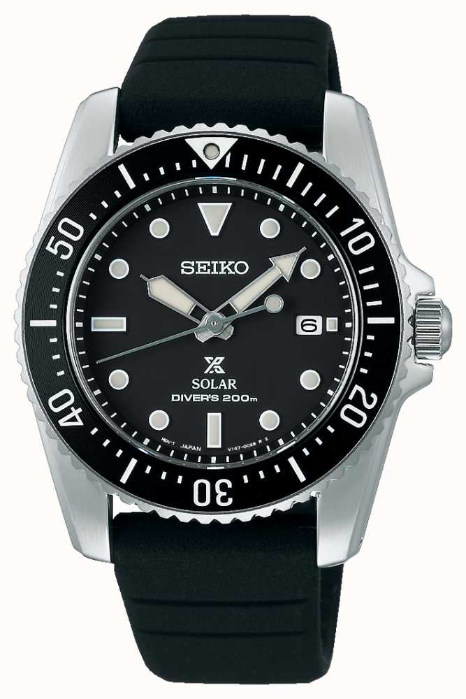 Seiko Prospex Compact Solar  Scuba Diver SNE573P1 - First Class  Watches™