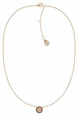 Tommy Hilfiger Crystal Carnation Gold Necklace 2780579