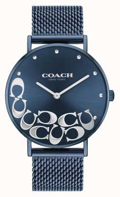Coach Women's Perry Blue Mesh Bracelet 14503824