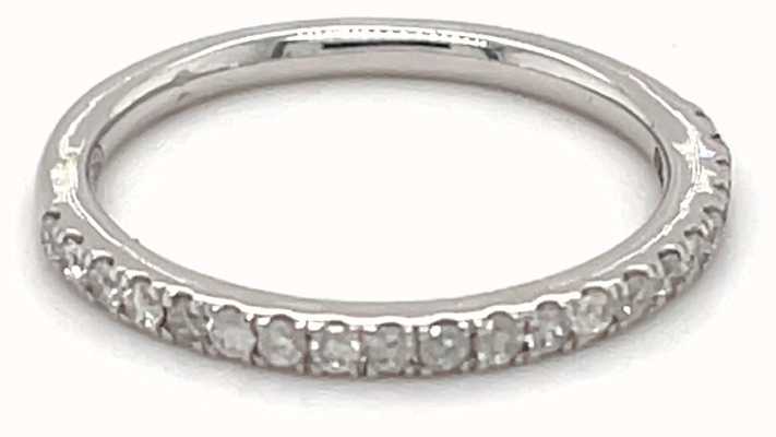 Platinum Half Eternity 0.25ct Diamond Ring SL9563