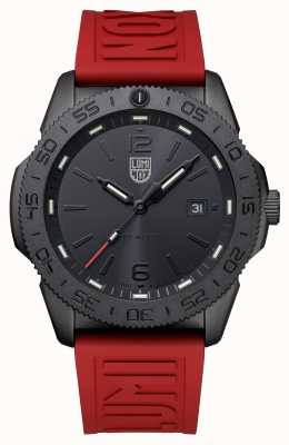 Luminox Men's Pacific Diver Black and Red Watch XS.3121.BO.RF