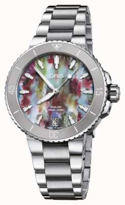 ORIS Aquis Date Upcycle 36.5 mm Watch 01 733 7770 4150-SET