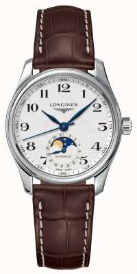 LONGINES Master Collection Women's Brown Leather Strap L24094783