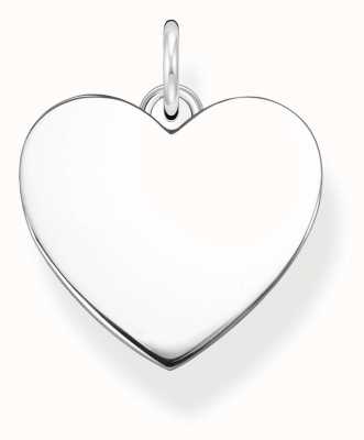 Thomas Sabo Plain Sterling Silver Heart Pendant Only PE926-001-21