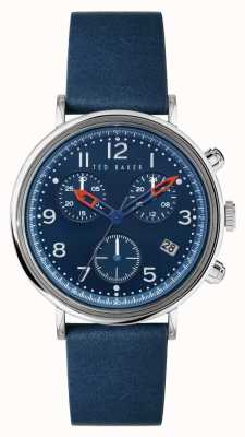 Ted Baker Men's Mimosaa Chrono | Blue Leather Strap BKPMMF127