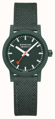 Mondaine Essence 32mm | Park Green Strap | Green Dial MS1.32160.LF