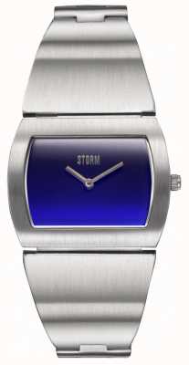 STORM Women's XIS-X Lazer Blue Stainless Steel Bracelet 47506/B