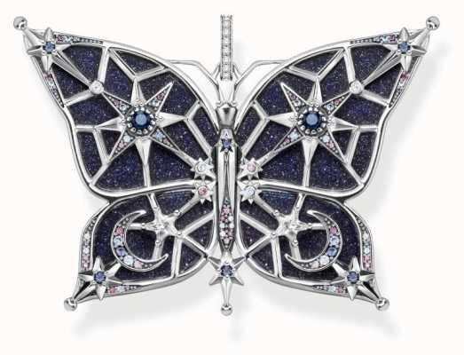 Thomas Sabo Magic Stars Butterfly Sterling Silver Pendant PE925-945-7