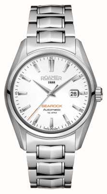 Roamer Searock Automatic White Dial Steel Bracelet 210633 41 25 20