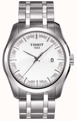 Tissot Couturier Quartz White Dial Watch T0354101103100