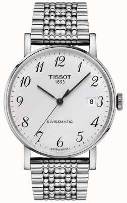 Tissot Everytime Swissmatic Matt White Dial T1094071103200